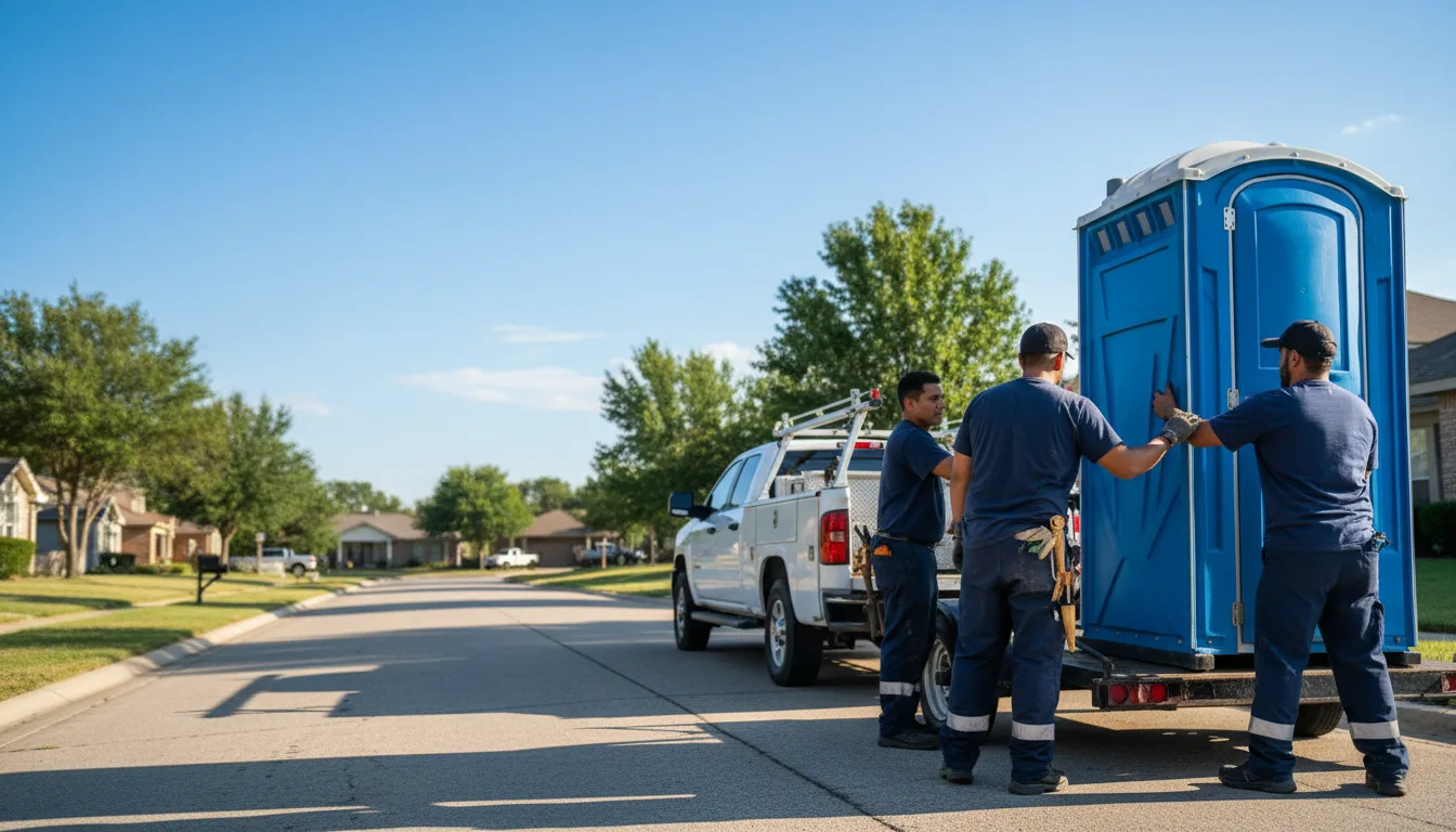 Portable Toilet Rental in Blue Mountain, AR near me
